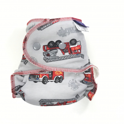 Cloth Bamboo Nappy One-size (Snap) - Trucks BRP28
