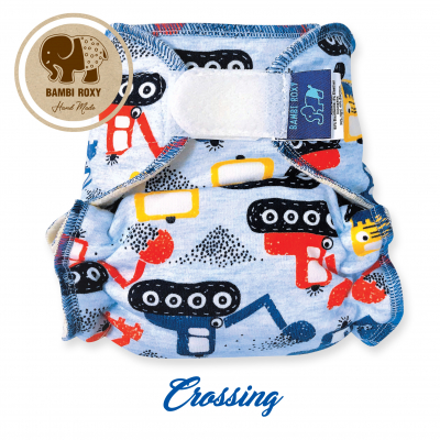 Cloth Bamboo Nappy One-size (velcro) - Crossing BRZ40