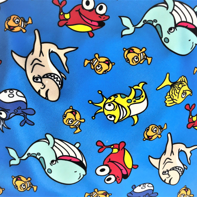 PUL fabric (50 x 50cm) - Ocean PULMET3