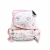 Cloth Bamboo Nappy One-size (Snap) - Elephants on white BRP4