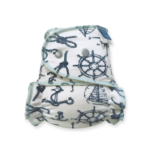 Cloth Bamboo Nappy One-size (Snap) - Ship 1-NOH-P-105