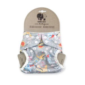 One-Size Nappy Cover /Snap/ - Cats 1-PUL-P-040