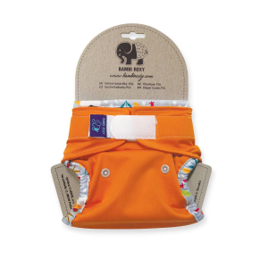 Newborn Cover - Orange and Foxes NB-PUL-066