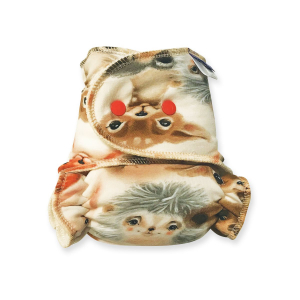 Cloth Bamboo Nappy One-size (Snap) - Miaou 1-NOH-P-086