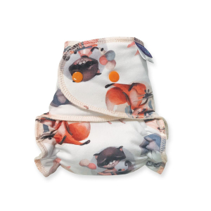 Cloth Bamboo Nappy One-size (Snap) - On a bicycle 1-NOH-P-090
