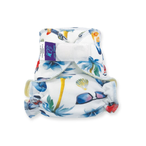 Cloth Bamboo Nappy One-size /Velcro/ - On the Beach 1-NOH-Z-075